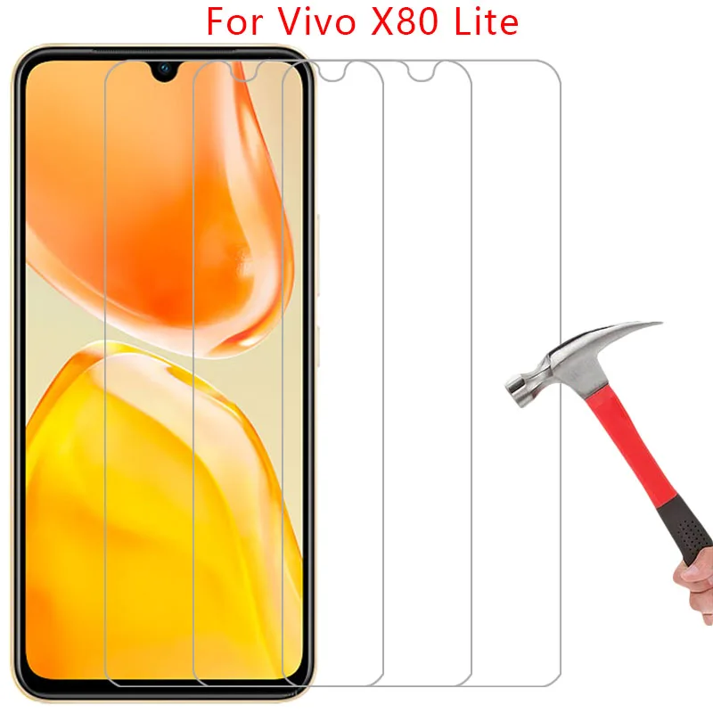 screen protector for vivo x80 lite protective tempered glass on vivox80 x 80 80x light x80lite phone film glas 9h vivox80lite 5g