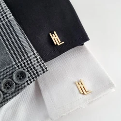Initial Cufflinks Personalized Cufflinks Best Man Gift Groom Wedding Cufflinks Valentine's Day Gift Father's Day Gift
