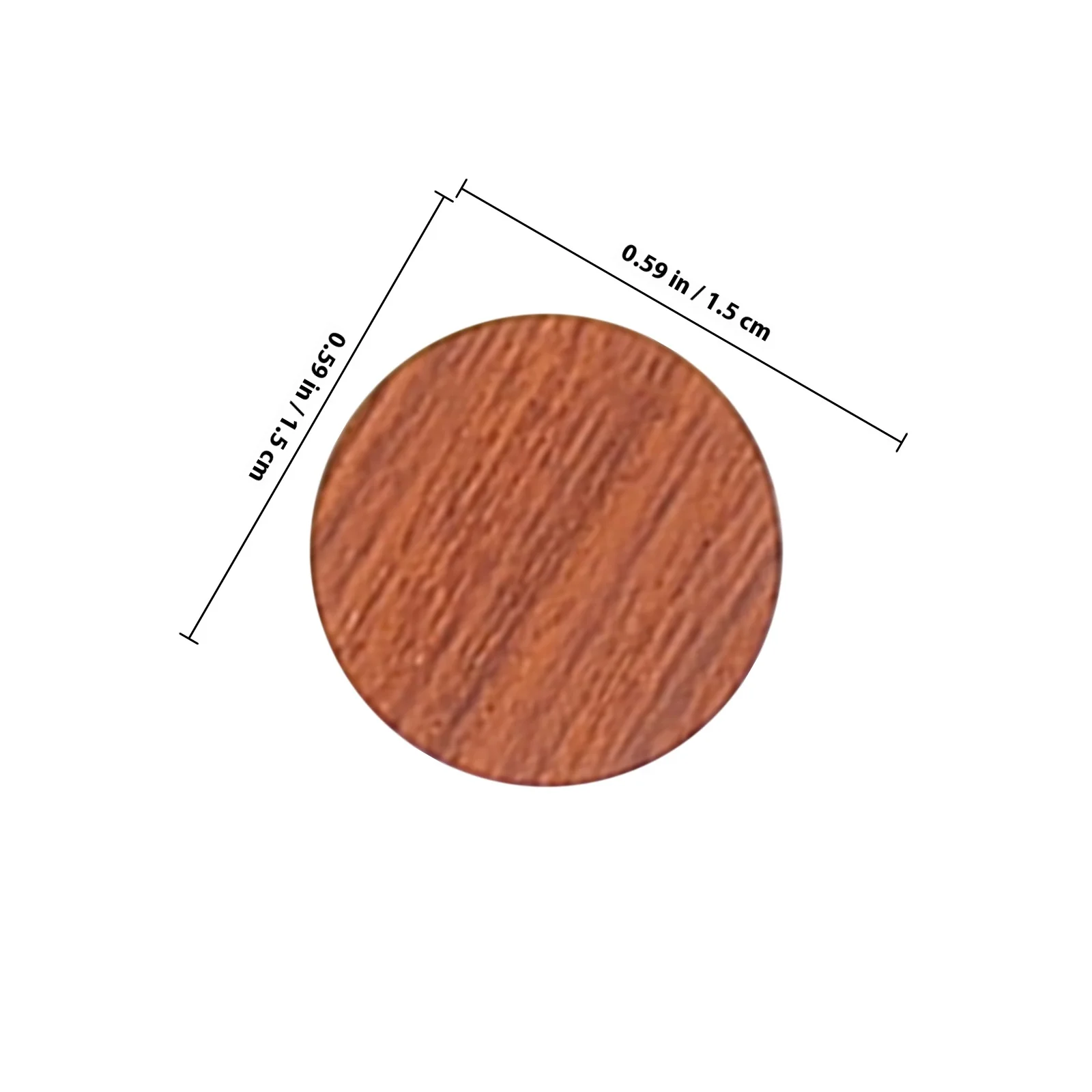 ملصقات ثقب المسمار للخزانة مصنوعة بحرفية رائعة من مادة PVC آمنة للأثاث وملصقات غطاء لولبي من ورقة واحدة