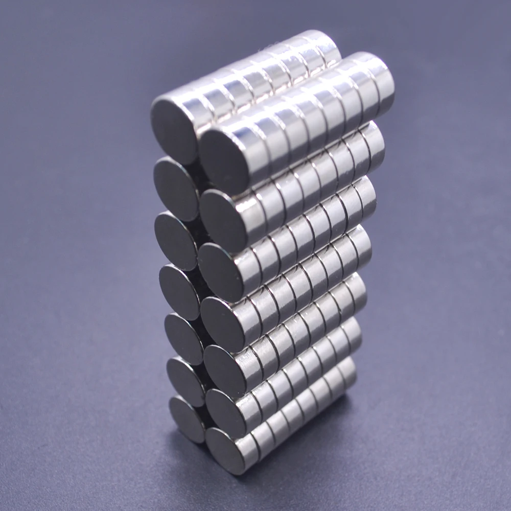 50pcs 10x5 magnet 10x5mm Super strong sticking neo neodymium D10x5 magnets N35 D10x5mm, 10*5mm permanent magnet 10*5