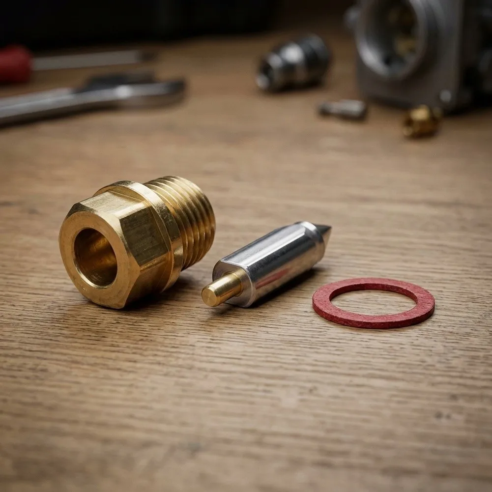 VM262615 LP074105 Style Carburetor Needle Valve Assembly VM26/26-1.5 for ATV Snowmobile Motorcycle Engine Repair