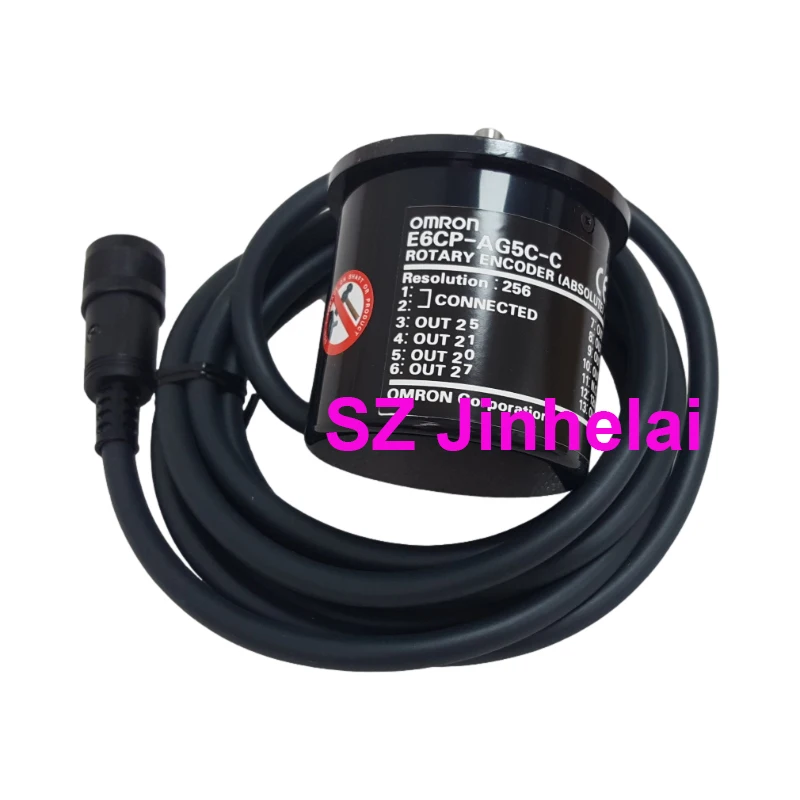Imagem -02 - Omron E6cp-ag5c E6cp-ag5c-c Original Autêntico 256p r Mini Interruptor de Codificador Rotativo Automático