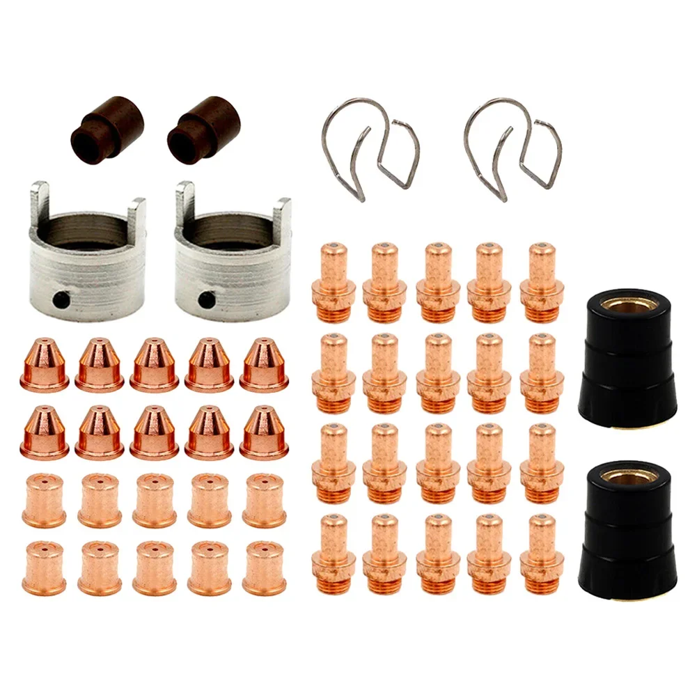 

High Performance 48pcs Plasma Electrode Tip Guards for Eastwood For Versa Cut 60A Compatible with For CB70 and More