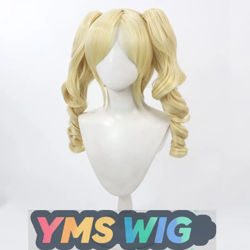 [YMS WIG] La quinta personalità Dumb Girl Stella Cos Parrucca Egg Boy Party Linkage Doppia coda di cavallo divisa