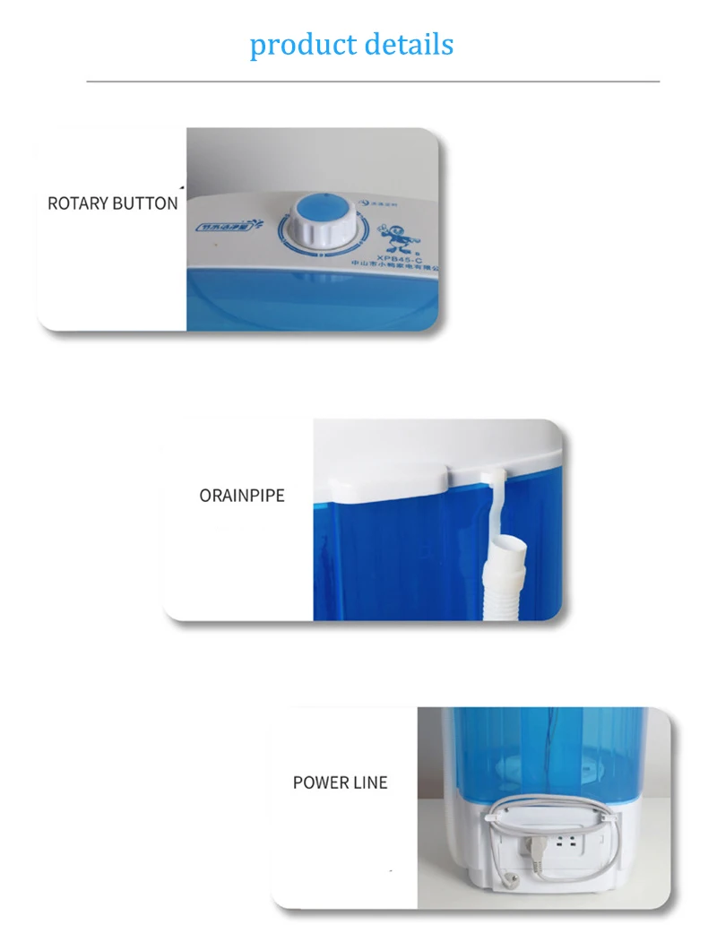 XPB45-C Giày Máy Giặt Hộ Gia Đình Nhỏ Giày Thông Minh Máy Giặt Giày Lười Bàn Chải Giày Giặt Giày Giặt Tích Hợp Máy