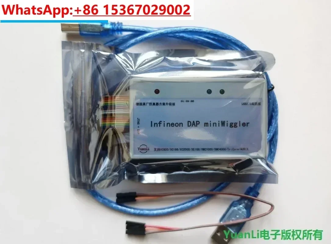 DAP MiniWiggler V3. 6I Infineon Emulator Downloader Programmer Debugger Read Write