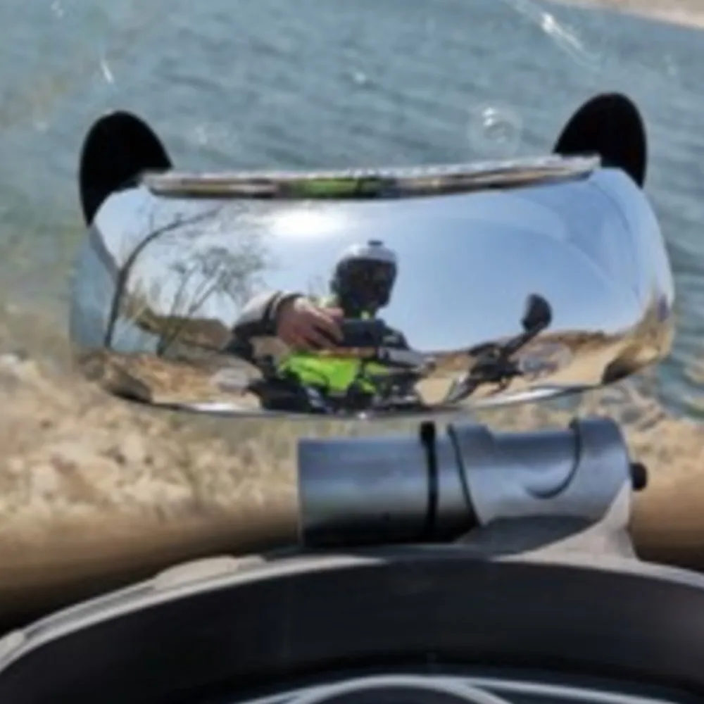 

Motorcycle 180 Degree wide-angle rearview mirror For SUZUKI Burgman 125 150 200 250 400 650 Executive Sport Blind Spot Mirror