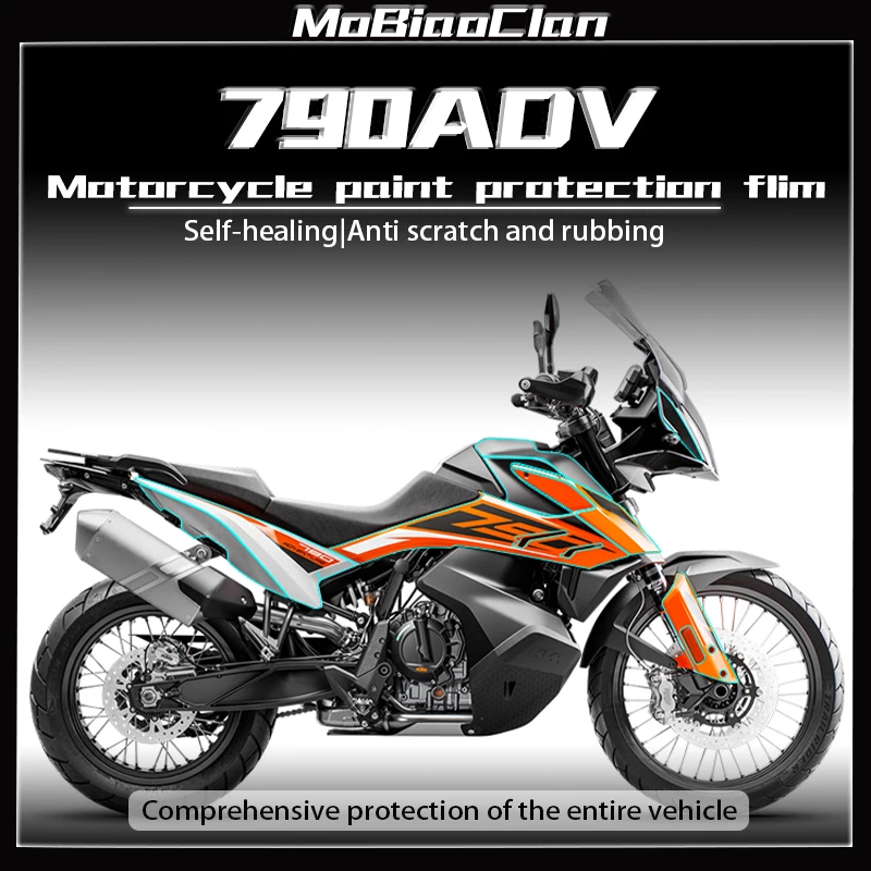 

For KTM 790 Adventure 790adv 790 ADV Motorcycle invisible car cover transparent protective fuel tank film modification accessori