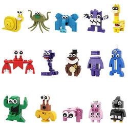 MOC Garten of BanBan Building Blocks Assemble Bricks Anime Perimeter Building Blocks Toys Figurines Children's Toys Gift