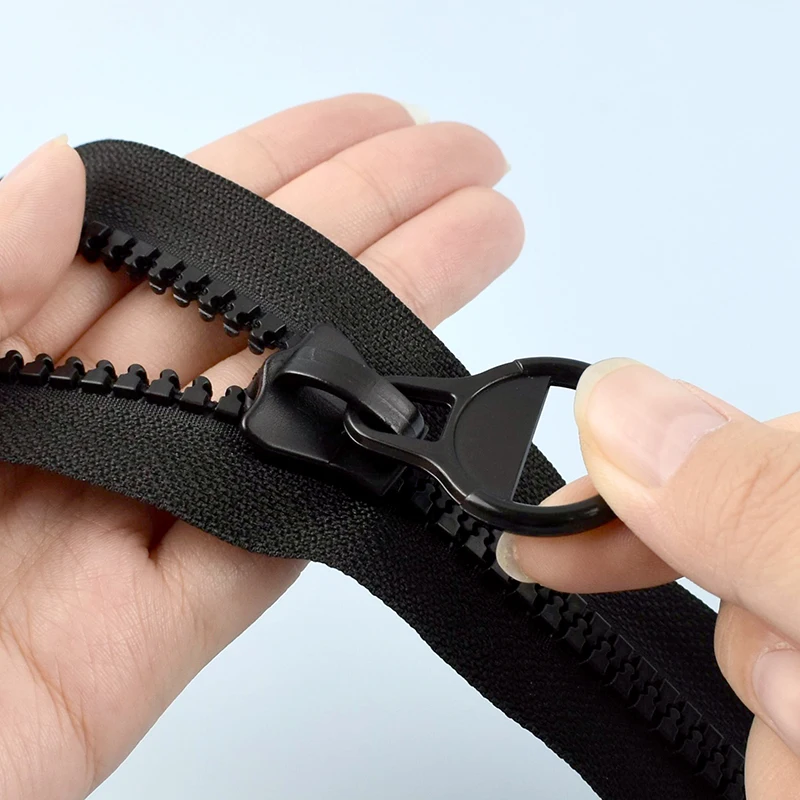 Zips 1Pc 60-300cm 8# Open-End Long Resin Zippers Bag Coat Zipper Jacket Outdoors Tent Closures Zips Repair Kit DIY Sewing Accessories