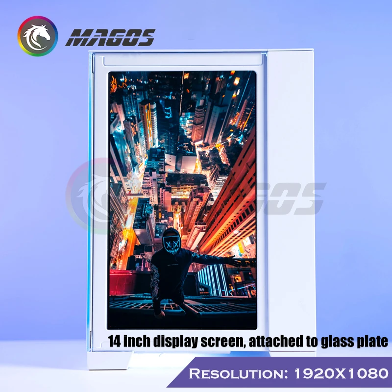 Imagem -05 - Mini Dynamic Display Screen Painel Lateral Monitor Ips Case Lian li Parte Mod Monitoramento Aida64 60hz 1080p O11d