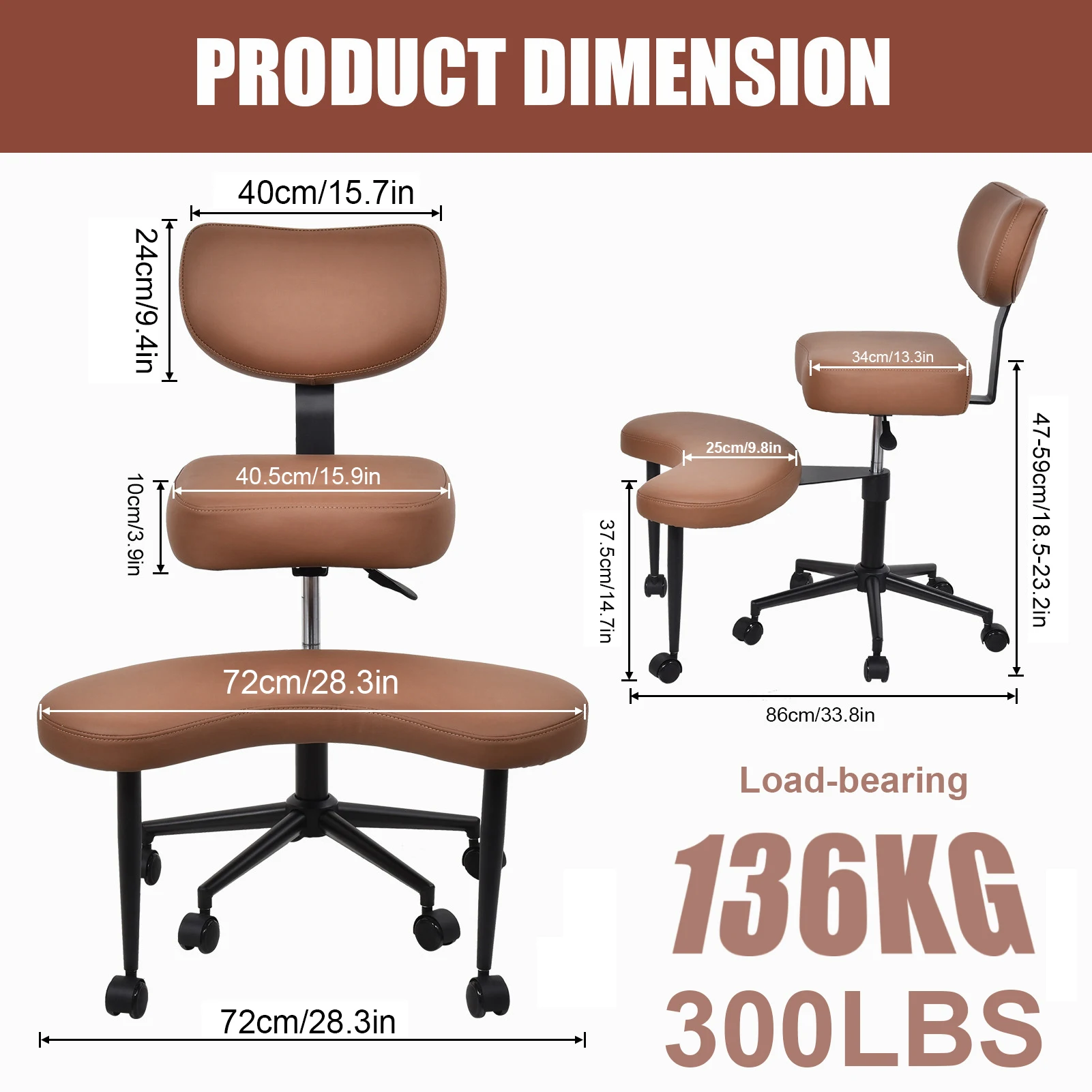 كرسي التأمل كرسي استرخاء مريح مقعد مرن متقاطع الأرجل، مسند ساق قابل لضبط الارتفاع لمقعدات التململ