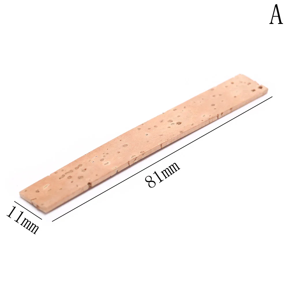 4 قطعة/الوحدة مختلفة الحجم الكلارينيت الفلين المشترك الفلين ورقة لملحقات الآلات الموسيقية الساكسفون