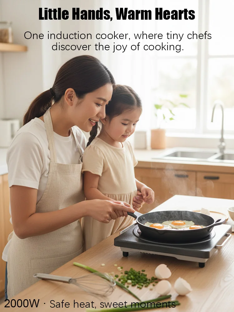 Ceramic Hot Plate Sonifer SF-3065 2000W Electric Stove 23cm Microcrystalline Plate 5 Level Control Portable Cooker