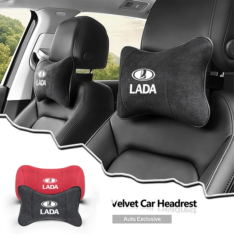Suede Headrest Car … - image