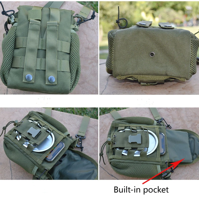 Porta botella táctico MOLLE funda para cinturón exteriores - imagen 4