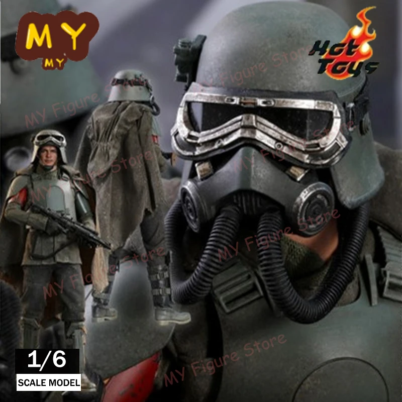 Tokoh aksi Star Wars mainan laris asli HAN SOLO Mudtrooper 1/6 koleksi HT MMS493 koleksi Model boneka patung