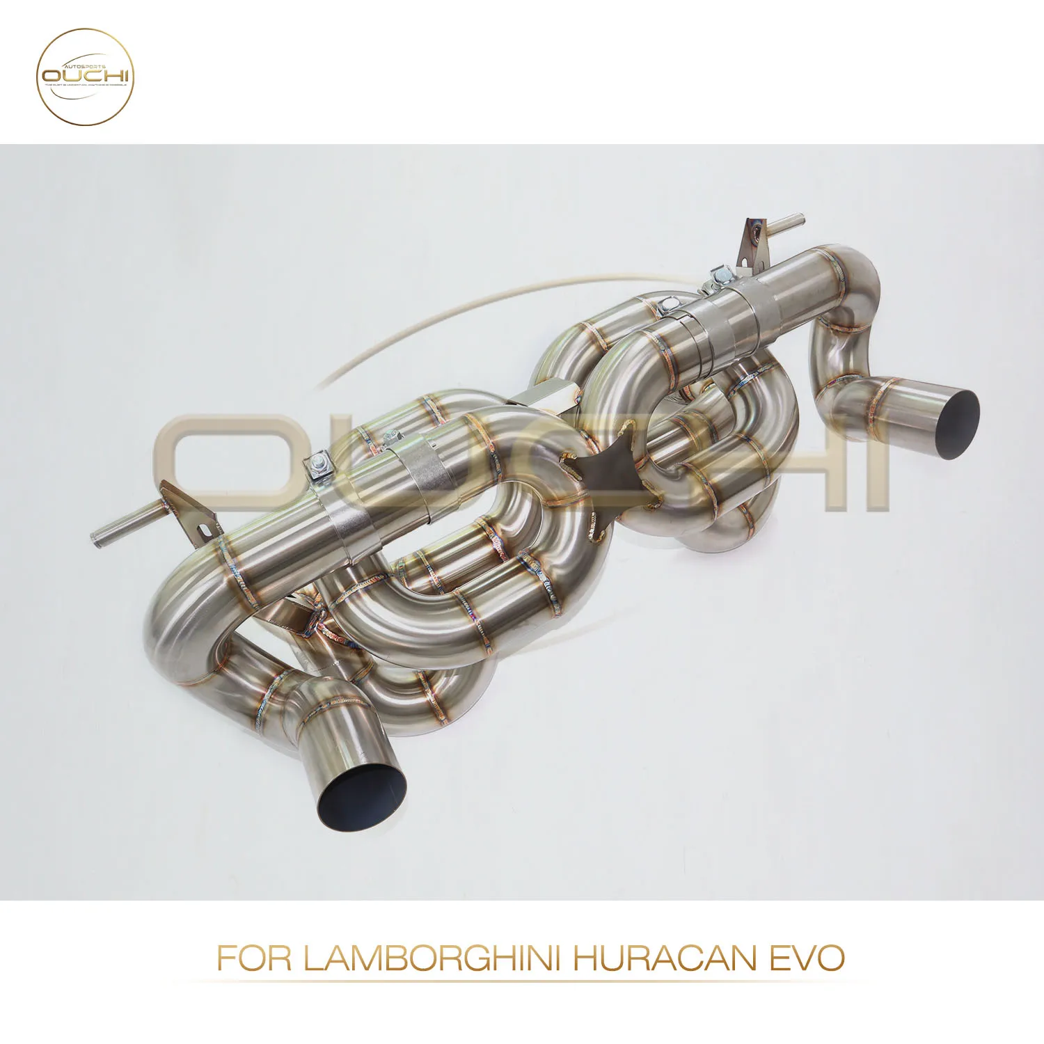 

OUCHI for Lamborghini Huracan EVO Catback Exhaust SS304 Handcrafted X-tube design Lossless installation New Products