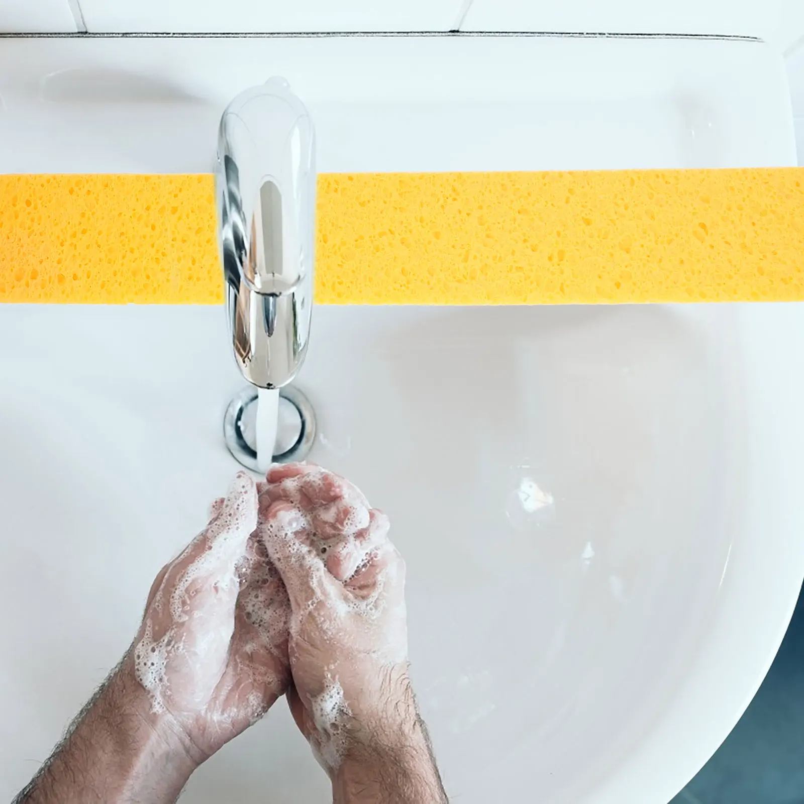 

Sponge Mat Soap Tray Bathroom Kitchen Bathtub Sink Dish Drying Strips Water Drink Toothbrush Cup Pad Household Non Slip Mats