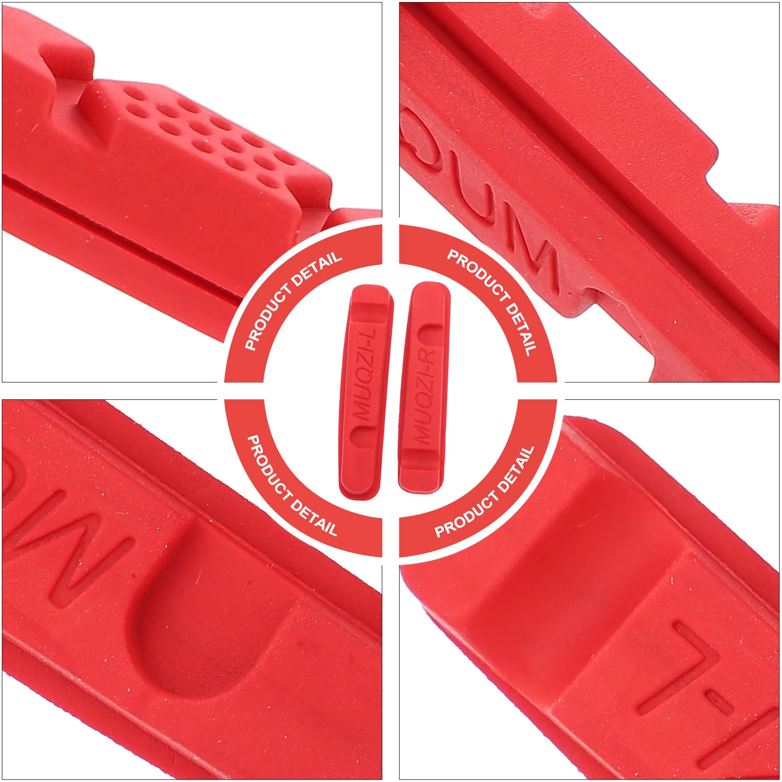

Pads for Road Bike Mountain Bicycle Durable Rubber Brake Blocks Caliper Folding Bike Compatible Brake Pads Accessories