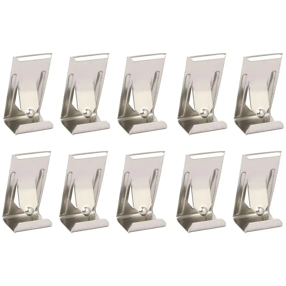 

50 Pcs Frame Hooks Photo Frame Hook Heavy Duty Metal Spring Clips Wall Hanging Accessories Picture Hanger Hardware