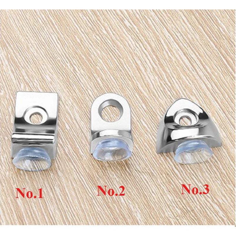 

10pcs Wardrobes Partition Support Shelf Bracket Steel Studs Peg Closet Partition Glass Wooden Board Support Fastener Hardware