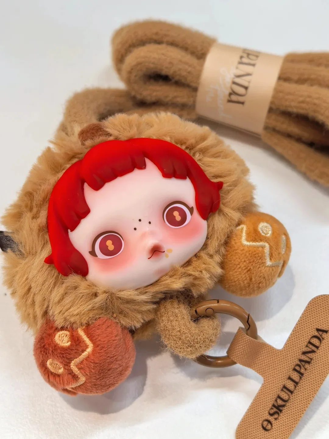 Pop Mart ремешок для мобильного телефона слепая коробка SKULLPANDA без рукавов театральная серия цепочка для мобильного телефона друг сердцебиение коллекция подарок