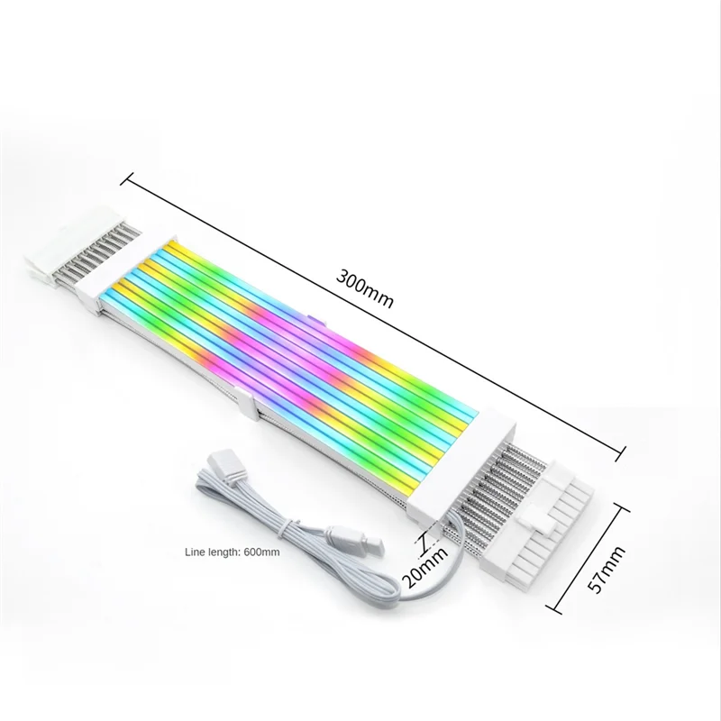 ARGB Netzteil Kabel Netzteil Verlängerung RGB Kabel Color Line ARGB Streamer Transfer Adapter für Computer