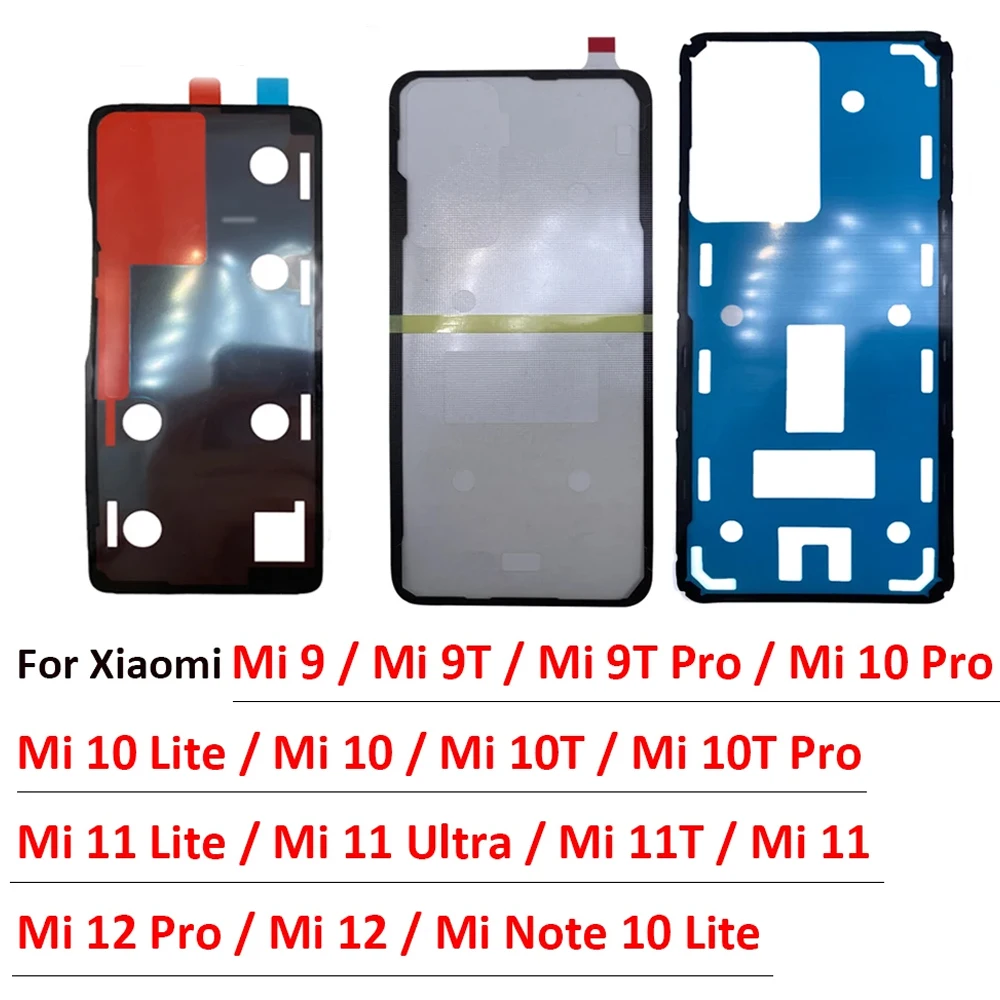 NEW Tested Back Adhesive Waterproof For Xiaomi Mi 9 9T 10 10T 11 11T 12 Pro Lite Note 10 Lite Back Glass Cover Adhesive Glue