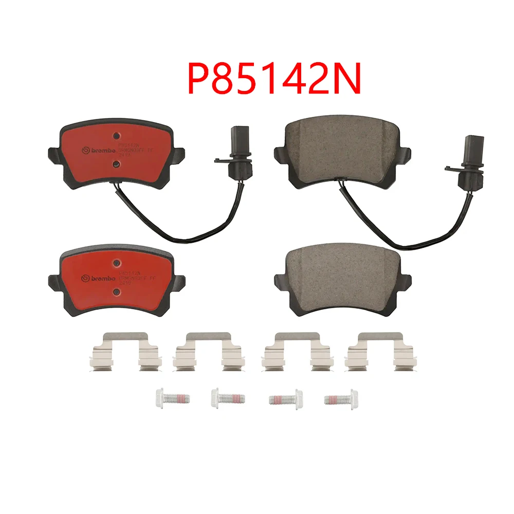 

Brembo P85142N Rear Brake Pad For AUDI/VW/SEAT/SKODA Premium Ceramic Break Pads Kit 8U0698451D 8U0698451E