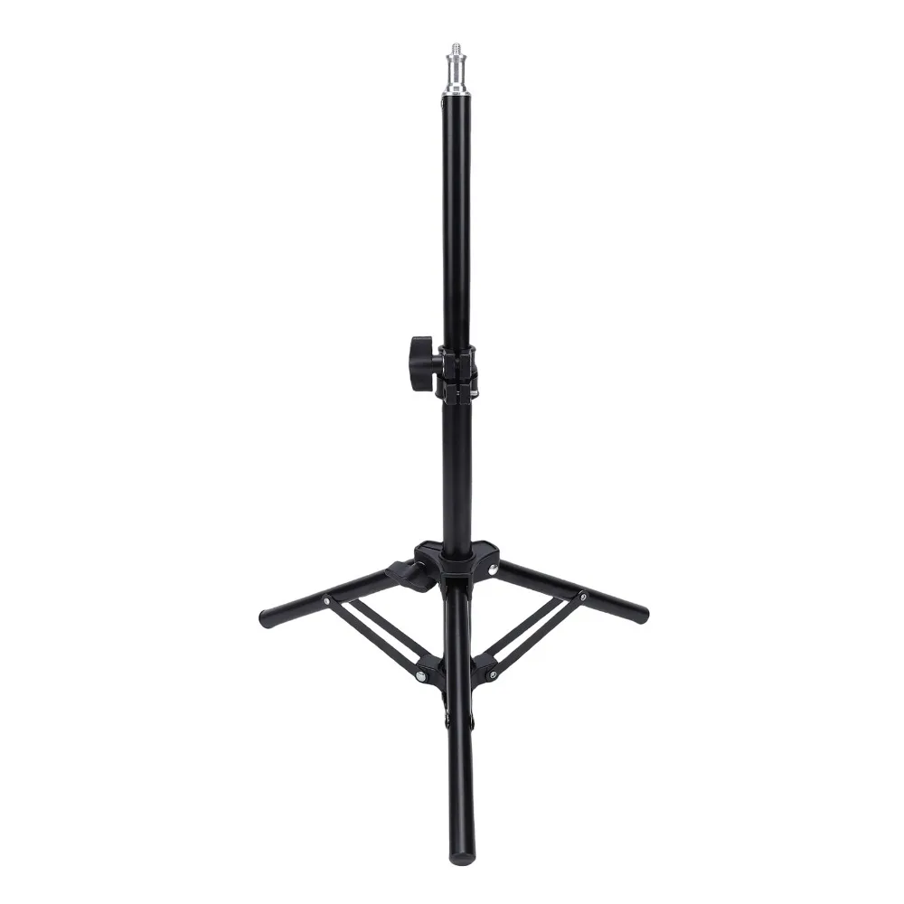 Alloy Bird Training Perch Black Adjustable Height Bird Training Stand Foldable for Storage Stable Bird Play Perch