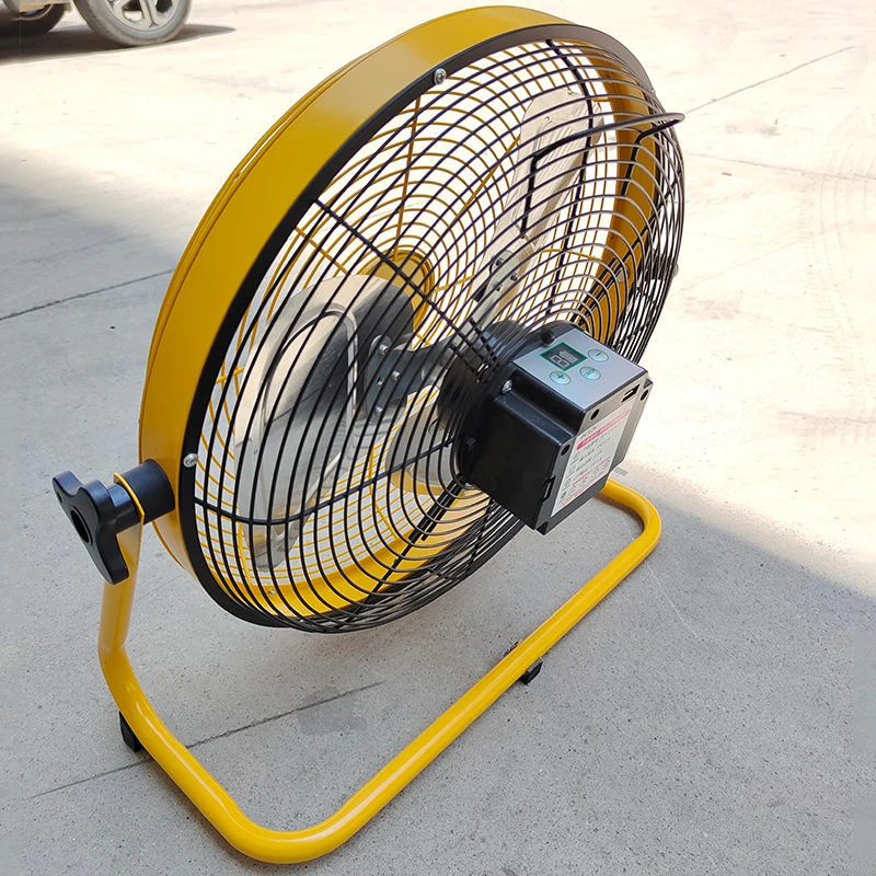 Imagem -04 - Ventilador de Carregamento Solar Poderoso ao ar Livre Pesca Acampamento Desktop Móvel Portátil Industrial Comercial