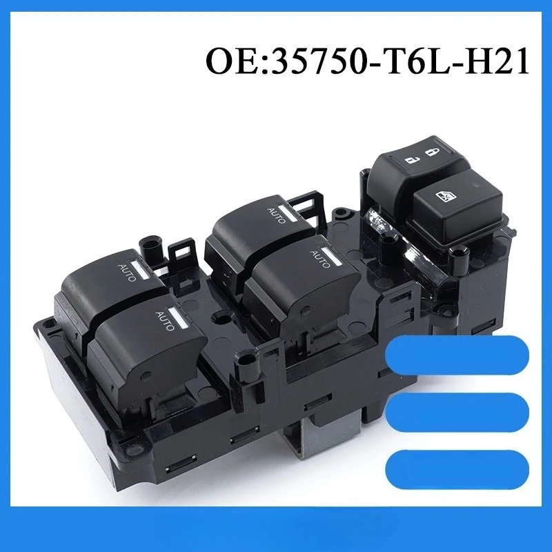 

Для Honda Spirior 2015-2018 автоматический переключатель управления стеклоподъемником передний левый 35750-T6L-H21 дверной замок автомобильные детали