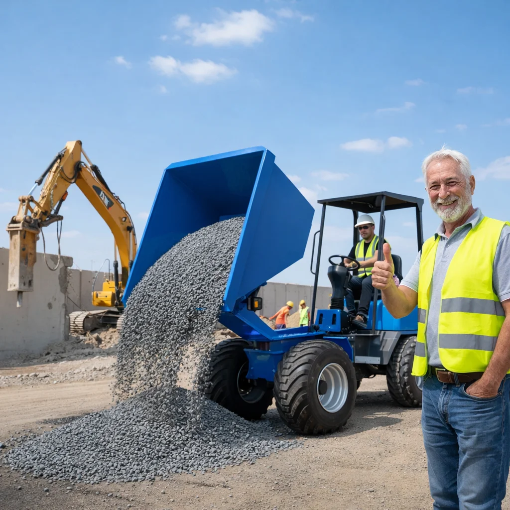 

Custom Mini D130 Dump Truck Euro 5 Eco Engine CE Certified Small Tipper for Versatile Work Sites