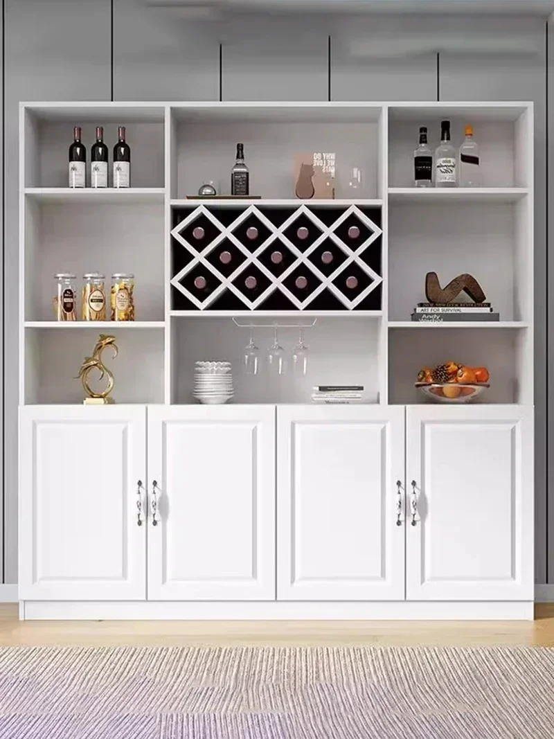 Modern Design Wine Cabinet Wood Racks Cellar Storage Nordic Restaurant Collect Wine Cabinet Storage Study Vitrinas Bar Furniture