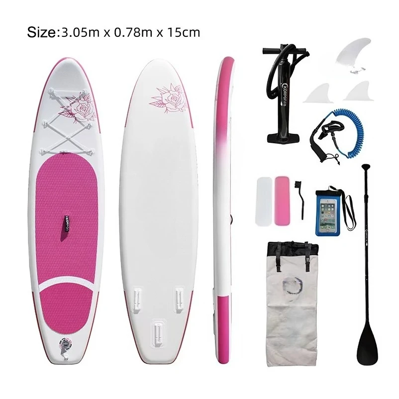Pink Paddle Board Stand Up Paddle Board 2 Person Paddle Board