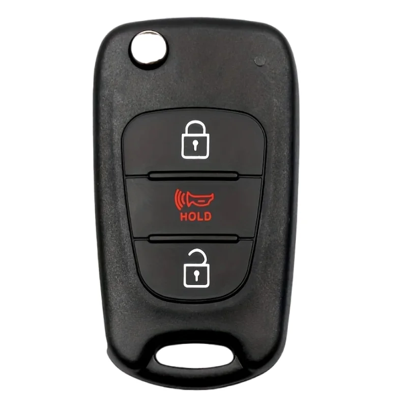 Per Kia Hyund Rio Soul per Sportage 2010-2014 3 pulsanti Flip Remote Car Key Fob Case Shell sostituzione TOY40 HYN10R Blade con