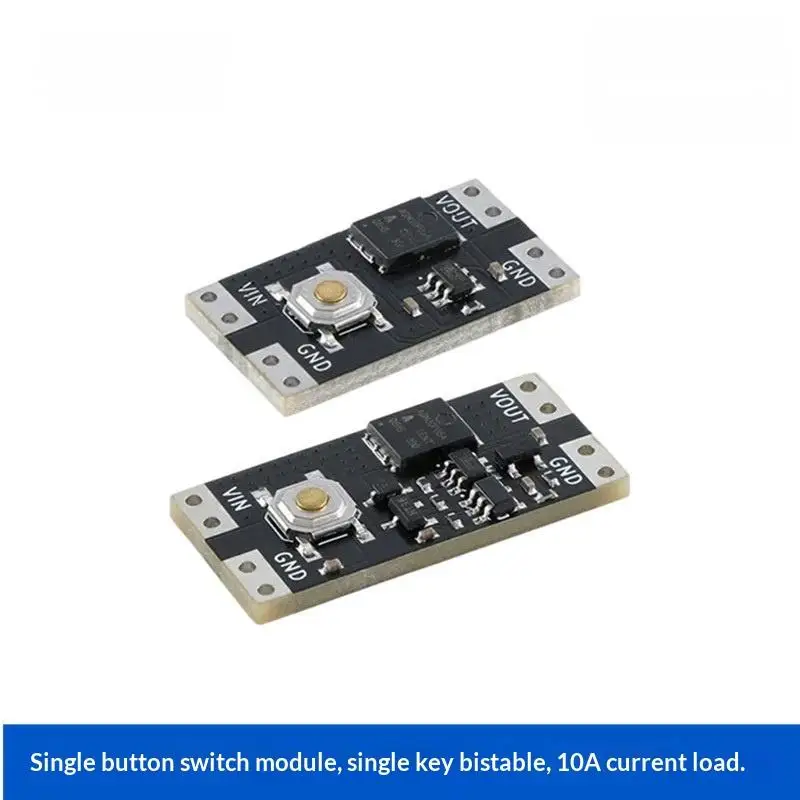 1Pcs 3.5- 5.4V 4.5-26V 300nA 1.3uA Load 10A Low Power XL-10AL XL-10AH Single Bond Button Bistable Micro One Key Switch Module