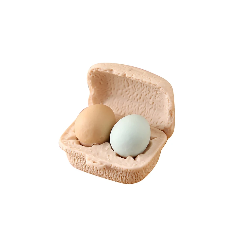 3 ボックスドールハウスシミュレーション卵ミニチュアミニ卵トレイドールハウスキッチンアクセサリーモデルおもちゃキッチン装飾