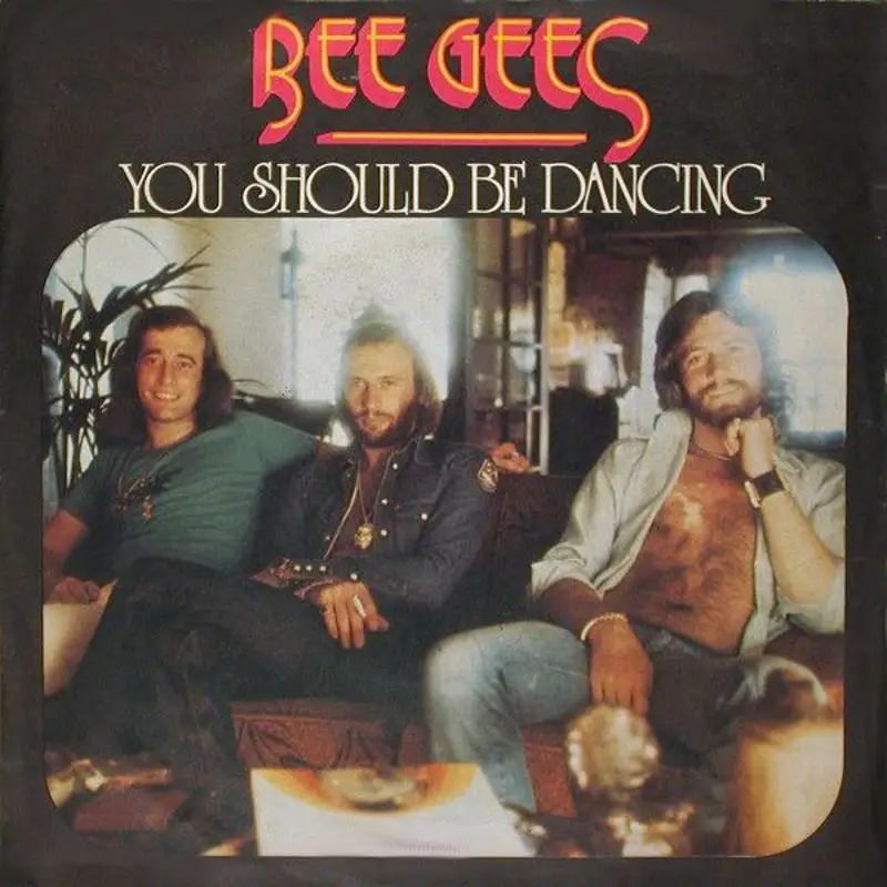 تي شيرت Bee Gees You Should Be Dancing باللون الأسود بجميع المقاسات S 345XL