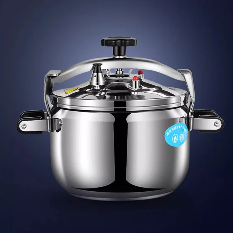 Panela de pressão à prova de explosão, fogão a gás universal, fogão de indução, panela de pressão comercial de aço inoxidável 7L/10,5L