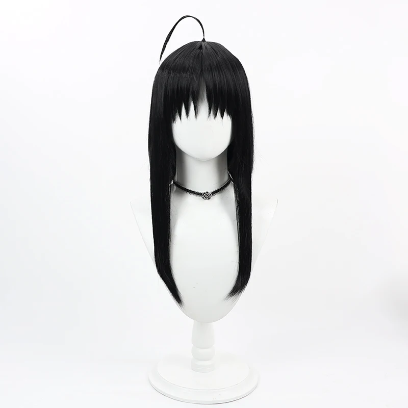 Senren banka hitachi mako peruca cosplay anime roleplay festa traje prop cabelo sintético