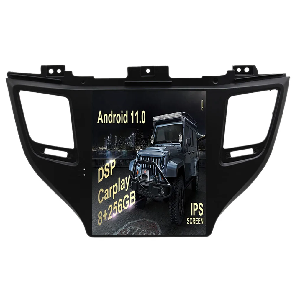 

Для Hyundai Tuscon автомобильный мультимедийный плеер GPS-навигация Bluetooth радио авто стерео сенсорный Android carplay беспроводной головное устройство