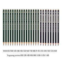 8/16/24Pcs Germany Faber-Castell 9000 Yaguang Series Sketch Pencil Set Drawing Design Pencil Art Supplies