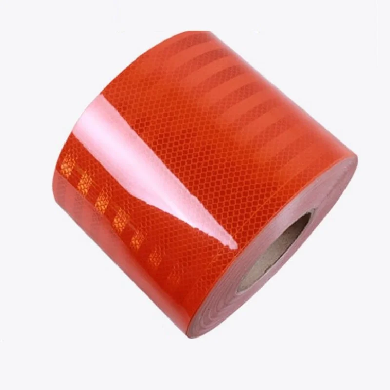 5 / 10 / 15 / 20cm Breiter Weißer Gelber Roter Blauer Reflektorstreifen Auto-Dekorationsaufkleber Reflektorband Antikollisions-Warnzeichen – Detail 5