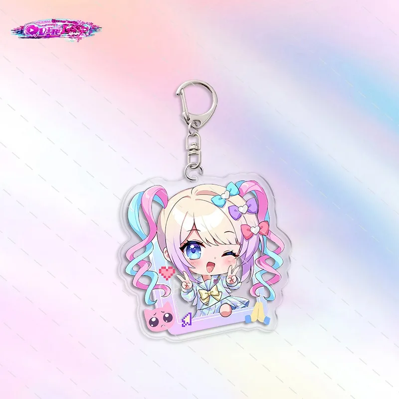 KAngel Amechan Anime Schlüsselanhänger Frauen Needy Girl Überdosis Acryl Schlüsselanhänger Mann Schlüsselanhänger Tasche Anhänger Ornament NGO Zubehör Geschenk – Detail 2