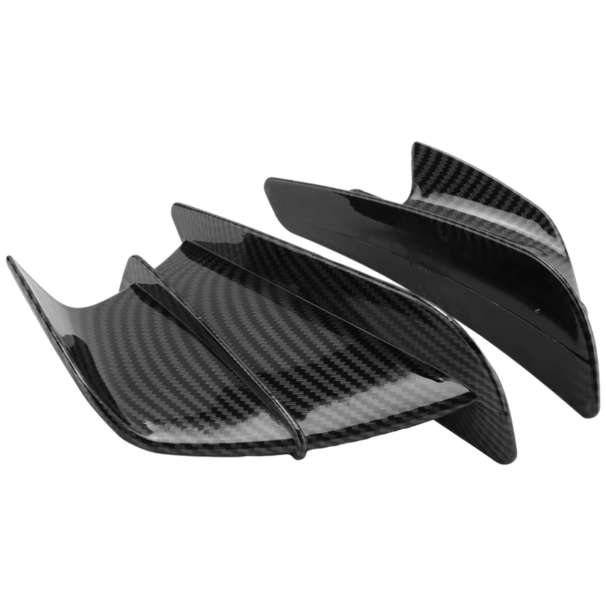 Motor Fairing sisi Winglet aerodinamis sayap deflektor Spoiler untuk Panigale V2 V4 899 959 1198 1199 1299(A)