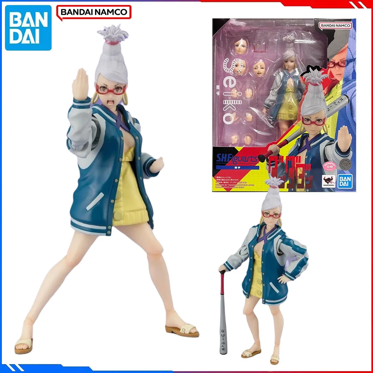 

Genuine Bandai Original DAN DA DAN Figure Model Kits SHF 1/12 Anime Figures Ayase Seiko Action Model Christmas Toys Gift for Kid