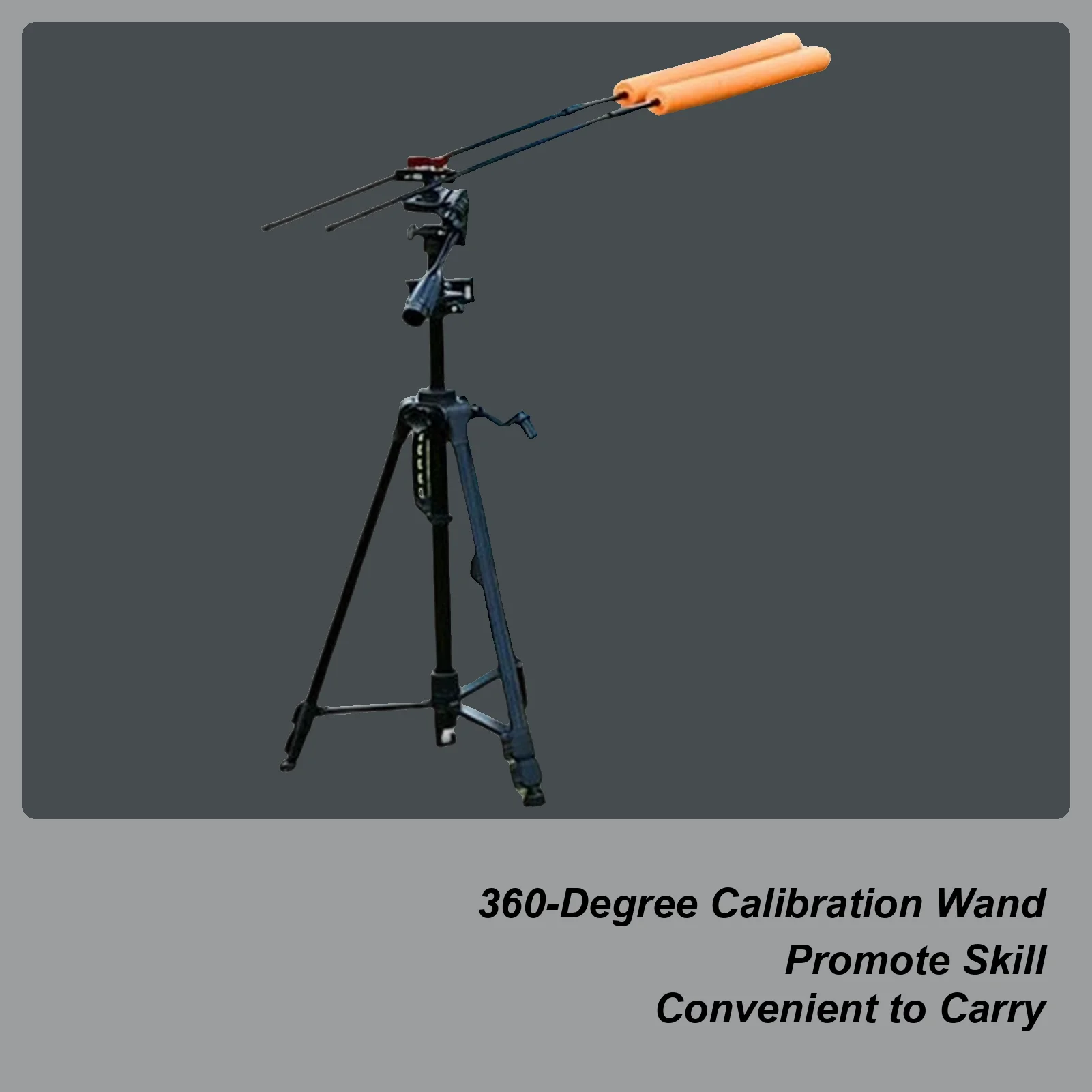 

Golf Trainer 360 Degree Adjustable Alignment Rods Tripod Stand Smartphone Holder For Home Warm Up Driving Range Backyard Outdoor