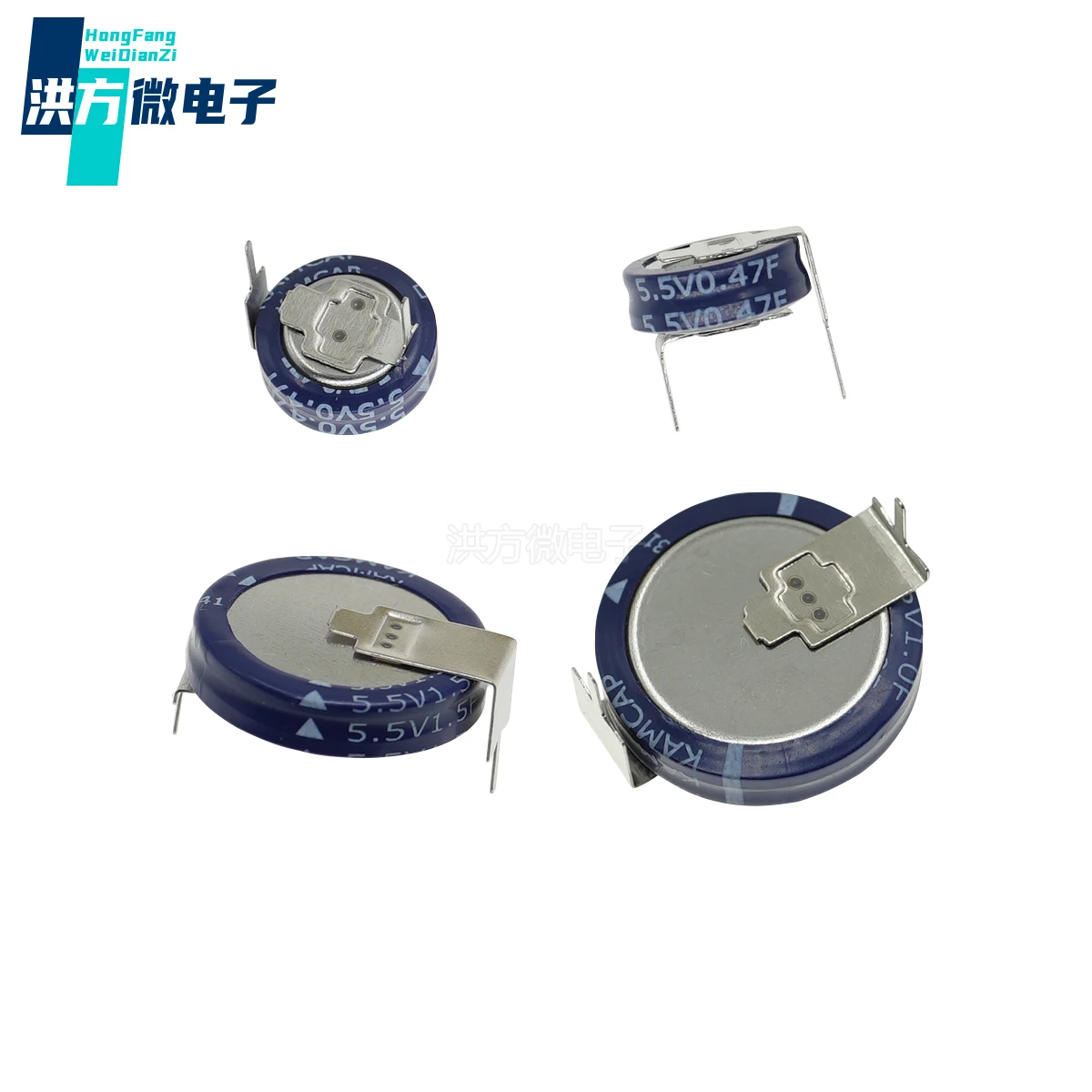 10P NEW Original H-type Farad capacitors;Supercapacitors 5.5V 0.1F 0.22F 0.33F 0.47F 1.0F 1.5F Foot spacing 10.5 Foot spacing 20